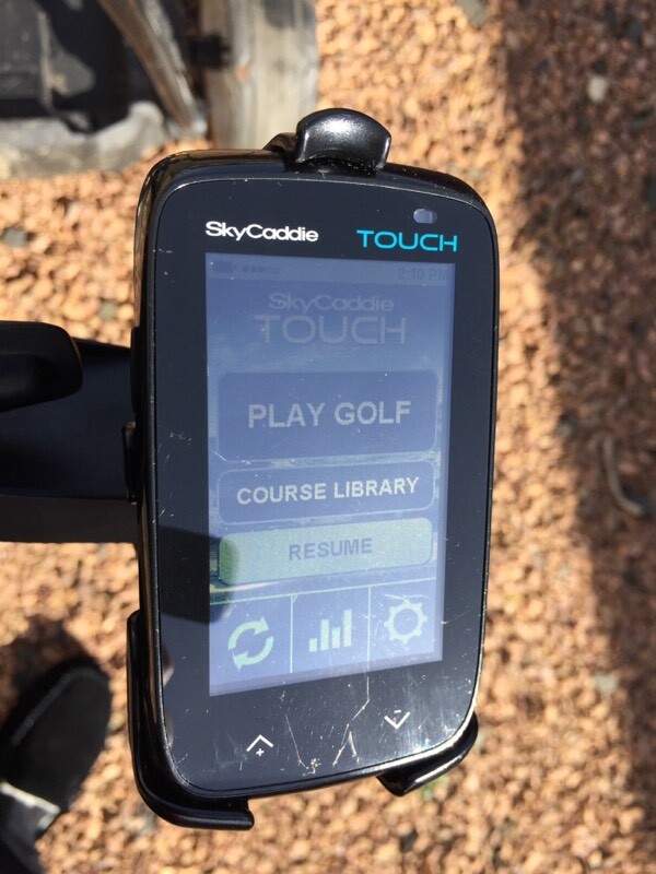 skycaddie touch gps